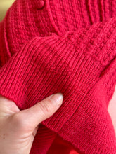 Load image into Gallery viewer, vintage 1950s dolman sleeve cardigan {xs-m}