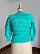 Load image into Gallery viewer, vintage 1980s mohair cardigan {m-XL}