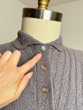 Load image into Gallery viewer, vintage 1950s dolman sleeve cardigan {xs-m}