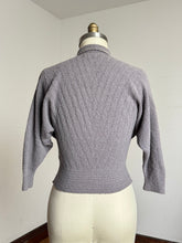 Load image into Gallery viewer, vintage 1950s dolman sleeve cardigan {xs-m}