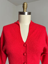 Load image into Gallery viewer, vintage 1950s dolman sleeve cardigan {xs-m}