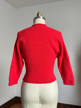 Load image into Gallery viewer, vintage 1950s dolman sleeve cardigan {xs-m}