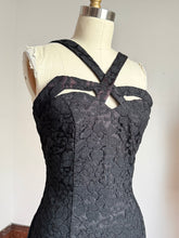 Load image into Gallery viewer, vintage 1990s Indecent Proposal Demi Moore inspired dress based on Thierry Mugler {s}
