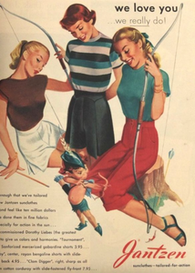 vintage 1950s Jantzen short pants {s}