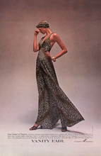 Load image into Gallery viewer, vintage 1970s Vanity Fair leopard jumpsuit {xs/s}