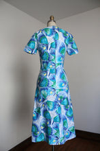 Load image into Gallery viewer, vintage 1960s butterfly dress {s}