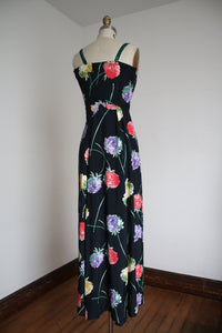 vintage 1930s floral gown {xxs}