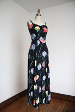 Load image into Gallery viewer, vintage 1930s floral gown {xxs}