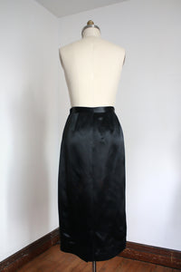 vintage 1950s black skirt {m}