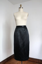 Load image into Gallery viewer, vintage 1950s black skirt {m}