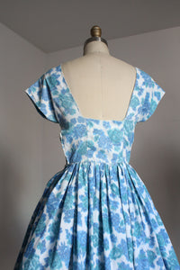 vintage 1950s floral dress {xxs}