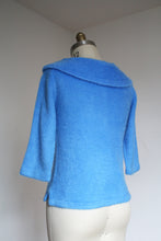 Load image into Gallery viewer, vintage 1950s faux mohair top {M-L}