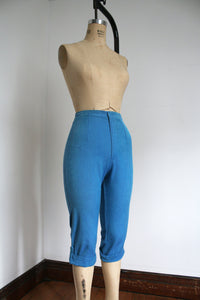 vintage 1950s blue pants {xs}