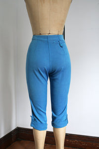 vintage 1950s blue pants {xs}
