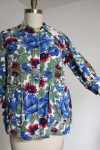Load image into Gallery viewer, vintage 1940s floral smock {XL}