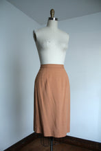 Load image into Gallery viewer, vintage 1940s brown skirt suit set {s}