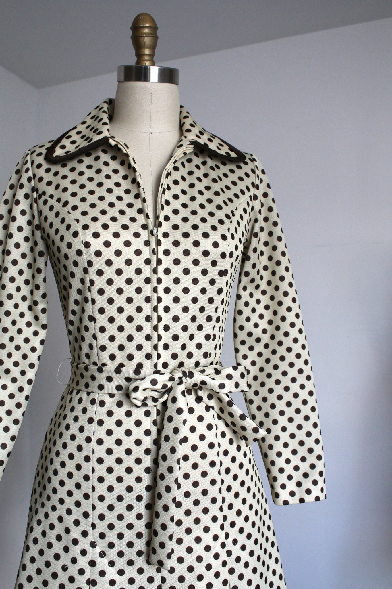 1960s polka dot outlet dress