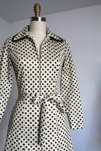 vintage 1960s polka dot dress {s}