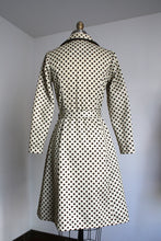 Load image into Gallery viewer, vintage 1960s polka dot dress {s}