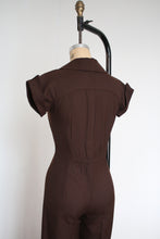 Load image into Gallery viewer, vintage 1970s jumpsuit {s}