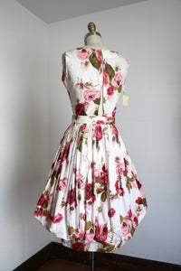 vintage 1950s Bubble Hem Jerry Gilden dress {xs}