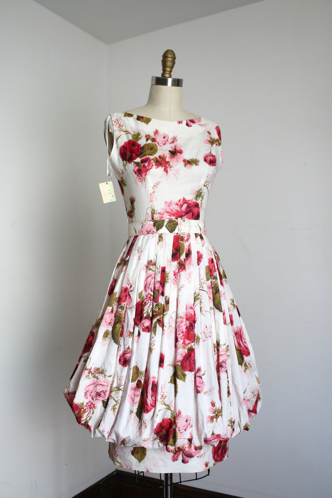 vintage 1950s Bubble Hem Jerry Gilden dress {xs}