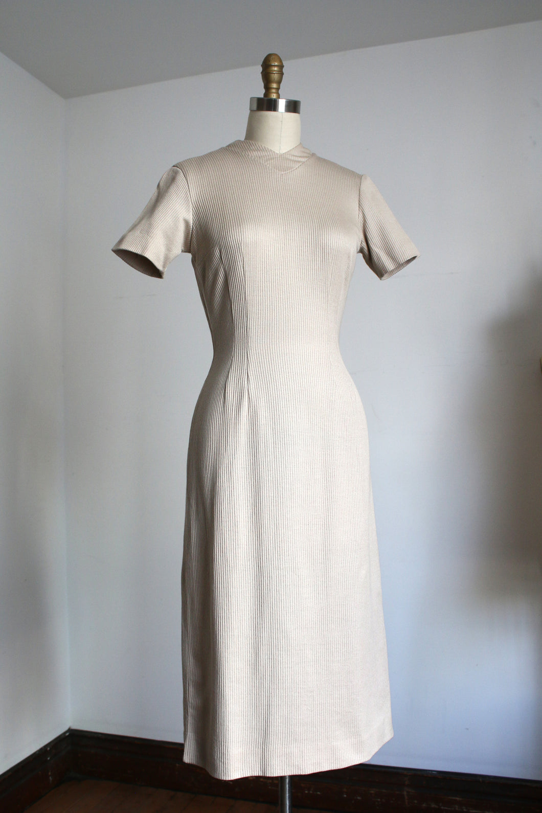 vintage 1950s cotton dress {xs}