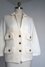 Load image into Gallery viewer, NOS vintage 1960s mohair cardigan {m}