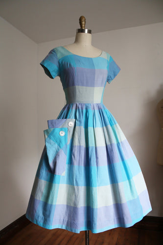 vintage 1950s dress {xs}