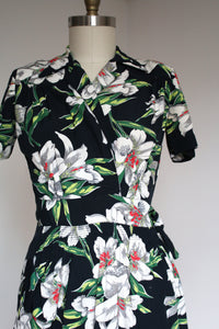 vintage 1940s floral dress {m}