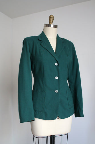 vintage 1940s green jacket {m}