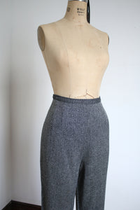 vintage 1960s herringbone pants {m}