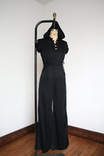 Load image into Gallery viewer, vintage 1970s hooded jumpsuit {s-m}
