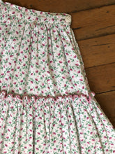 Load image into Gallery viewer, vintage 1950s floral skirt {xs}