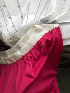 NOS vintage 1970s pink dress {xs-l}