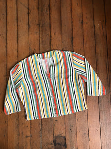 vintage 1960s striped jacket {L}