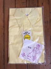 Load image into Gallery viewer, NOS vintage 1960s yellow shift dress {xs}