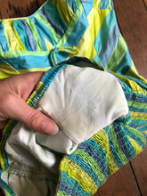 Load image into Gallery viewer, vintage 1950s striped swimsuit {xs-s}