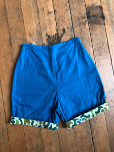 vintage 1950s reversible shorts {xs}