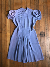 Load image into Gallery viewer, vintage 1930s lilac purple dress {L}
