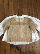 Load image into Gallery viewer, vintage 1920s lace top {xxs}
