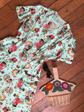 Load image into Gallery viewer, vintage 1930s strawberry dress {L}