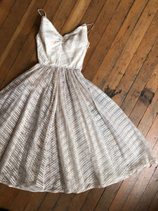 vintage 1950s party dress {xxs}