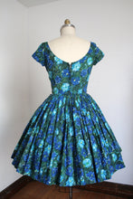 Load image into Gallery viewer, vintage 1950s Jerry Gilden dress {s/m}