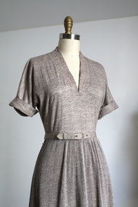 vintage 1950s Koret knit dress {s}