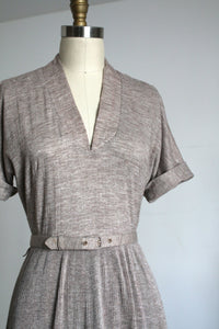 vintage 1950s Koret knit dress {s}