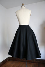 Load image into Gallery viewer, vintage 1950s leopard circle skirt {xxs}