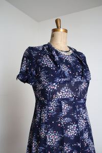 vintage 1940s rayon dress {L}
