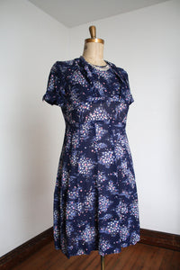 vintage 1940s rayon dress {L}