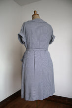 Load image into Gallery viewer, vintage 1950s sailor collar dress {1X}